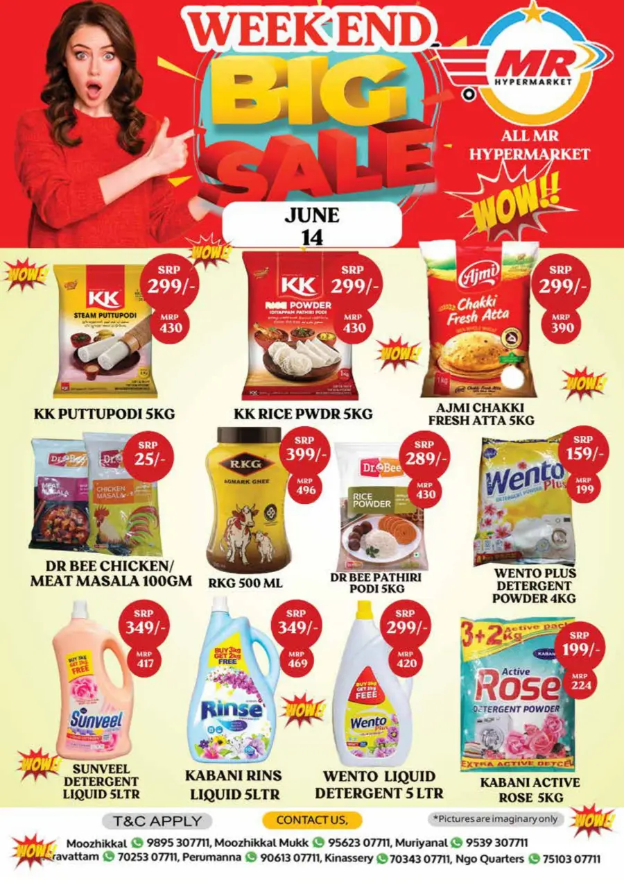 Saturday offer In MR Hypermarket Calicut